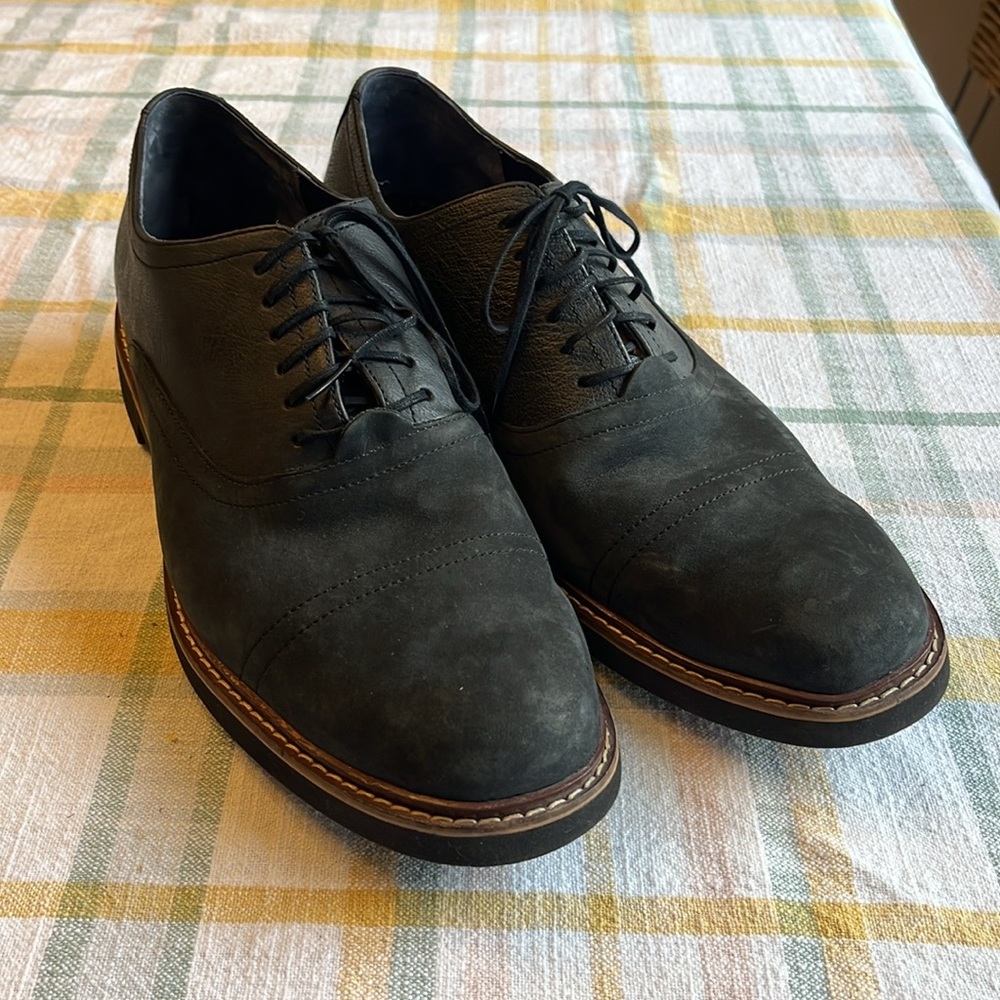 Cole Haan Men's Gray Leather Shoes